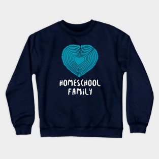 Homeschool Family Crewneck Sweatshirt